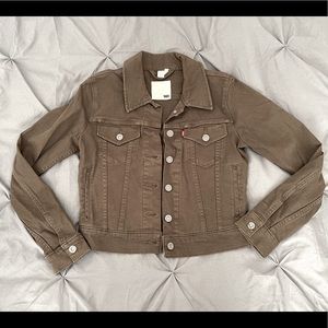 Levi’s Dark Green Denim Jacket